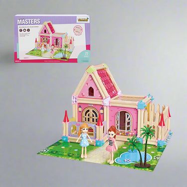 3D HOUSE MODEL ASSEMBLY TOY